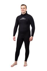 Гидрокостюм Фридайвер мужской 5мм ультраспан/открытая пора черный Гидрокостюм Фридайвер мужской 5мм ультраспан/открытая пора черный